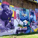 avondale heroes mural depicting important figures and streets