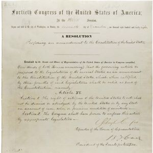 15 Amendment to the US constitution