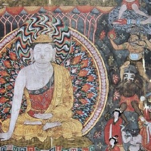 Drawing of Budda