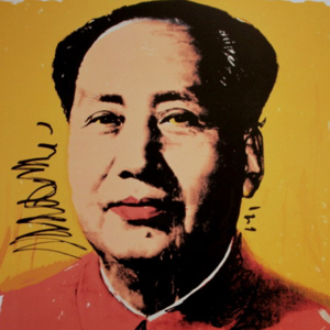Drawing of Mao Zedong