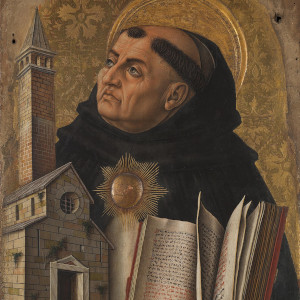 Painting of Saint Thomas Aquinas